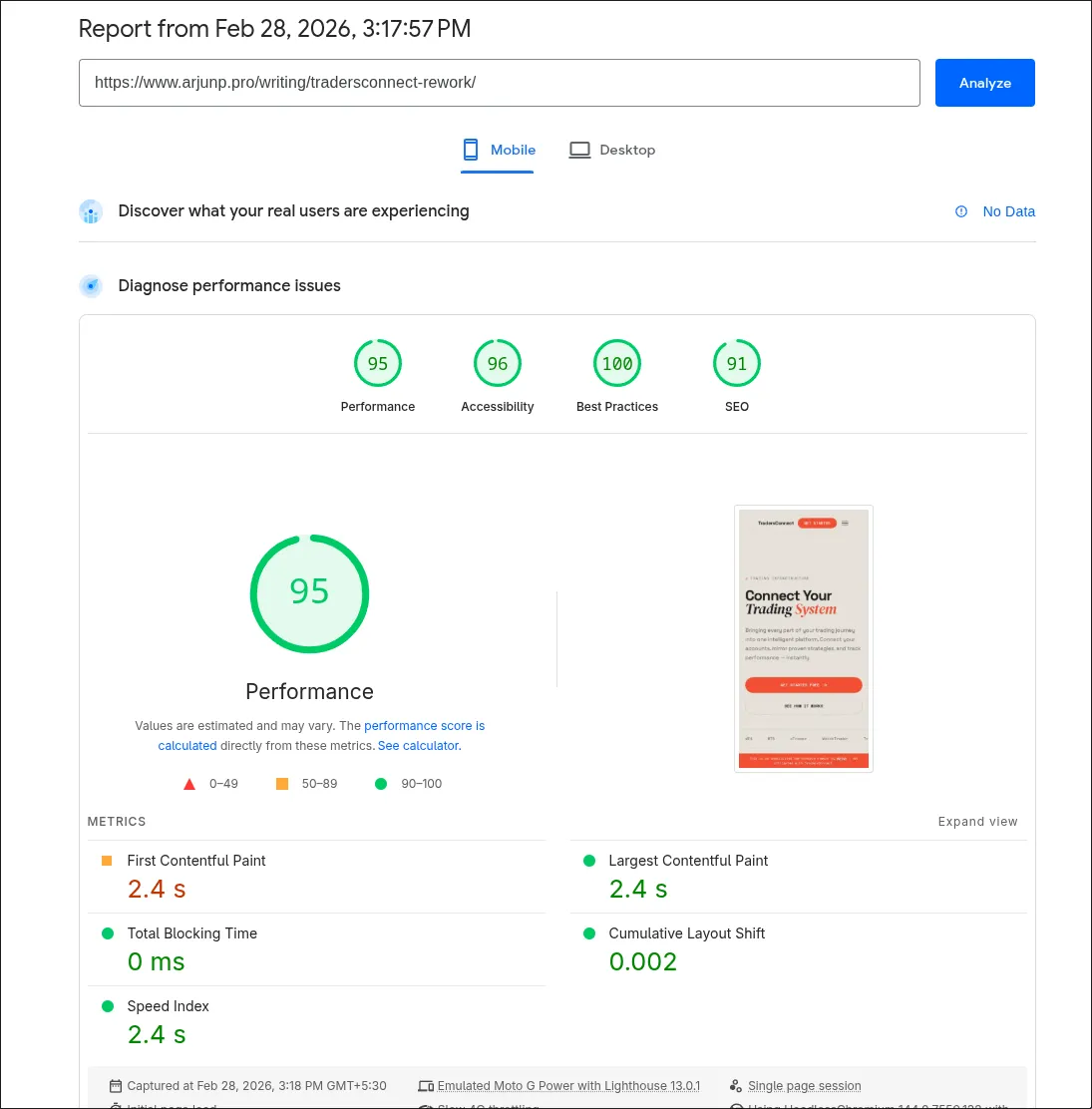Rework Lighthouse mobile - 95